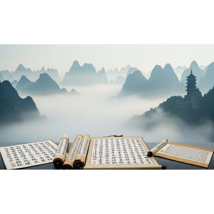 中国の成語の世界を象徴する風景