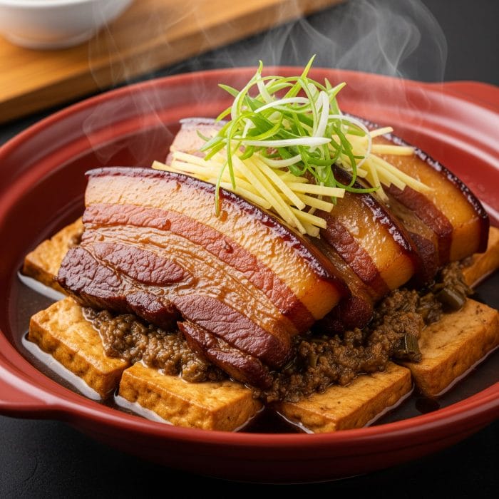 火鍋用の腐乳入りごまだれの入った器