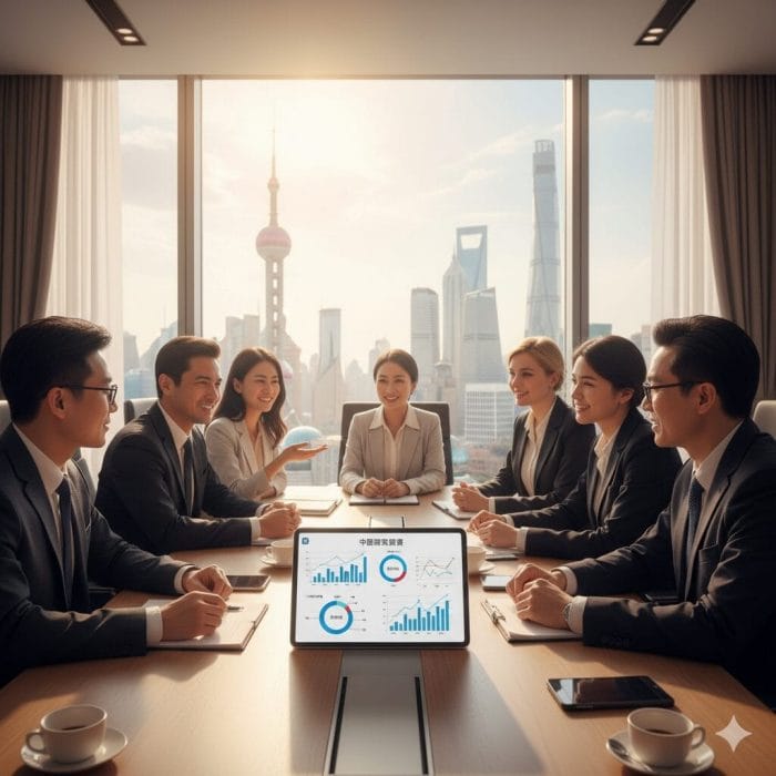 グローバルなビジネスシーンで活躍する人々のイメージ